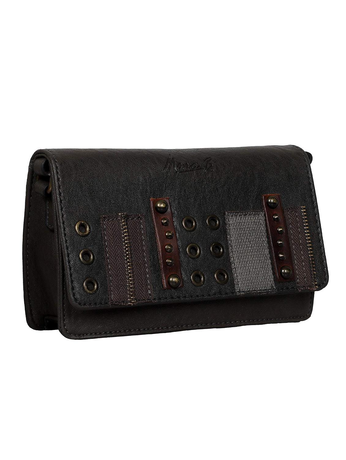 black leather regular sling bag - 16434311 - Zoom Image - 4