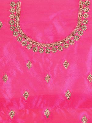 bordered embroidered saree with blouse - 16435256 - Standard Image - 4