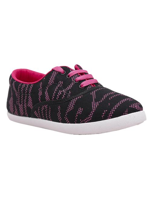 black lace-up sneakers - 16436487 - Standard Image - 1
