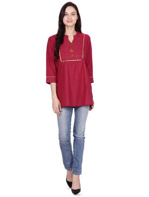 kaantha straight kurti - 16439552 - Standard Image - 4