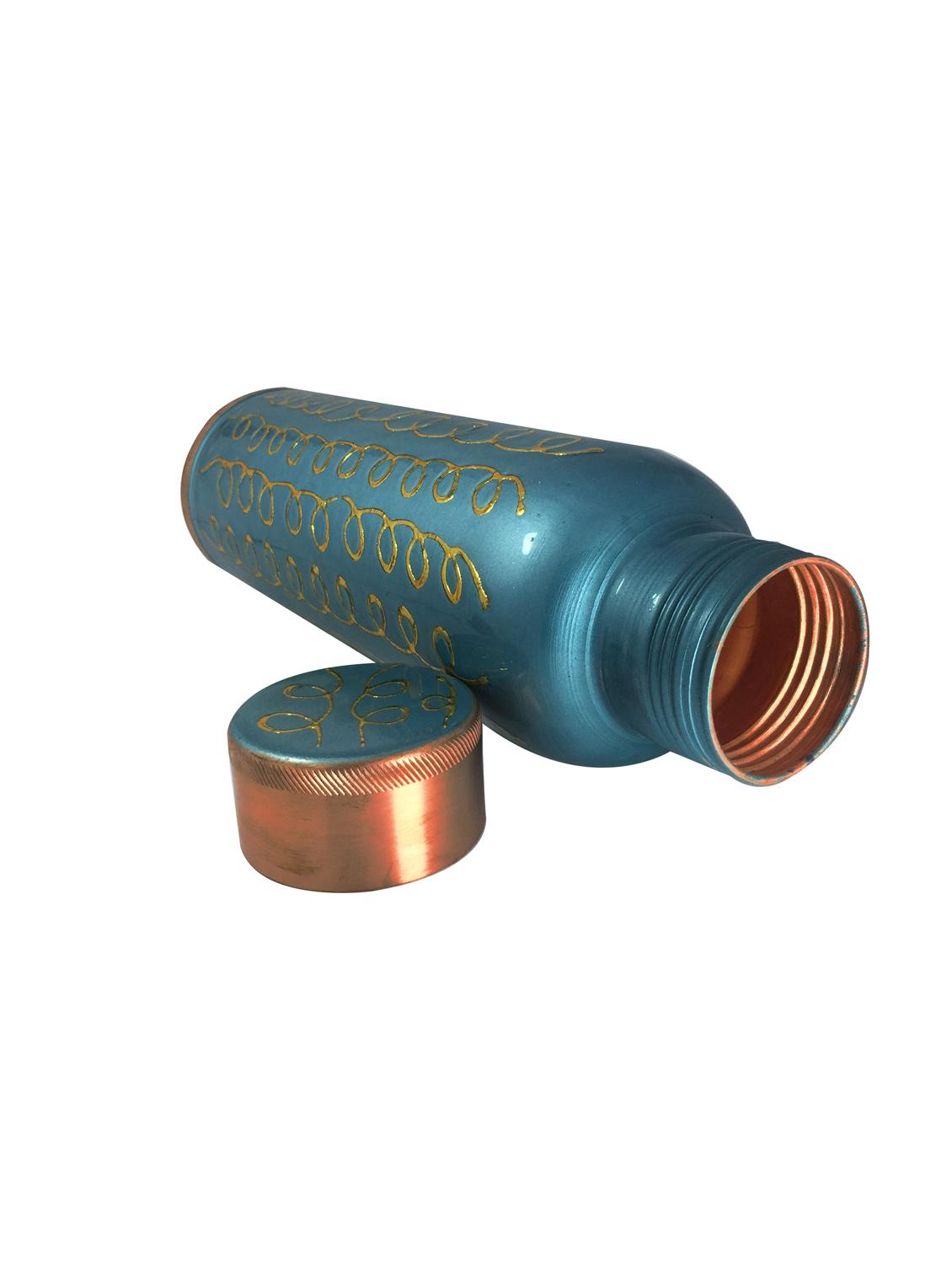 meena firozi copper rounded bottle 1000ml - 16440523 - Zoom Image - 4