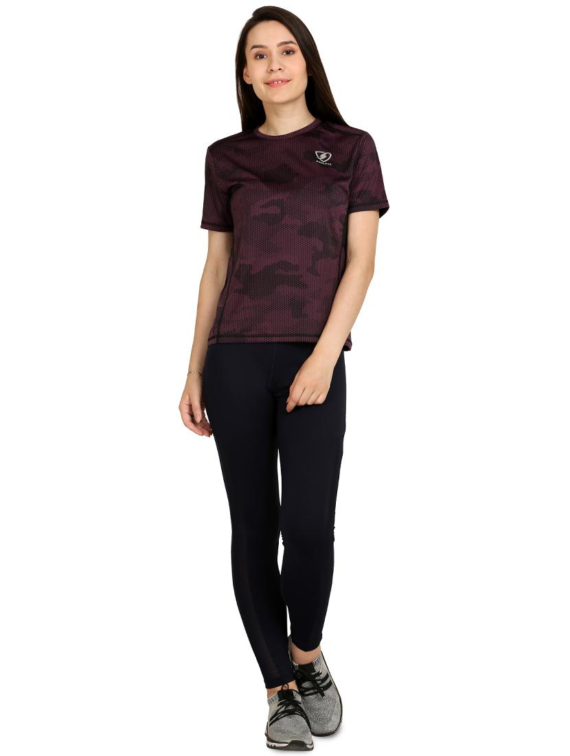 high rise sheer panel tract pants - 16441077 - Zoom Image - 4