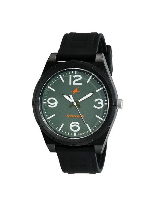 fastrack trendies analog green dial men's watch-38040pp03 - 16443473 - Standard Image - 1