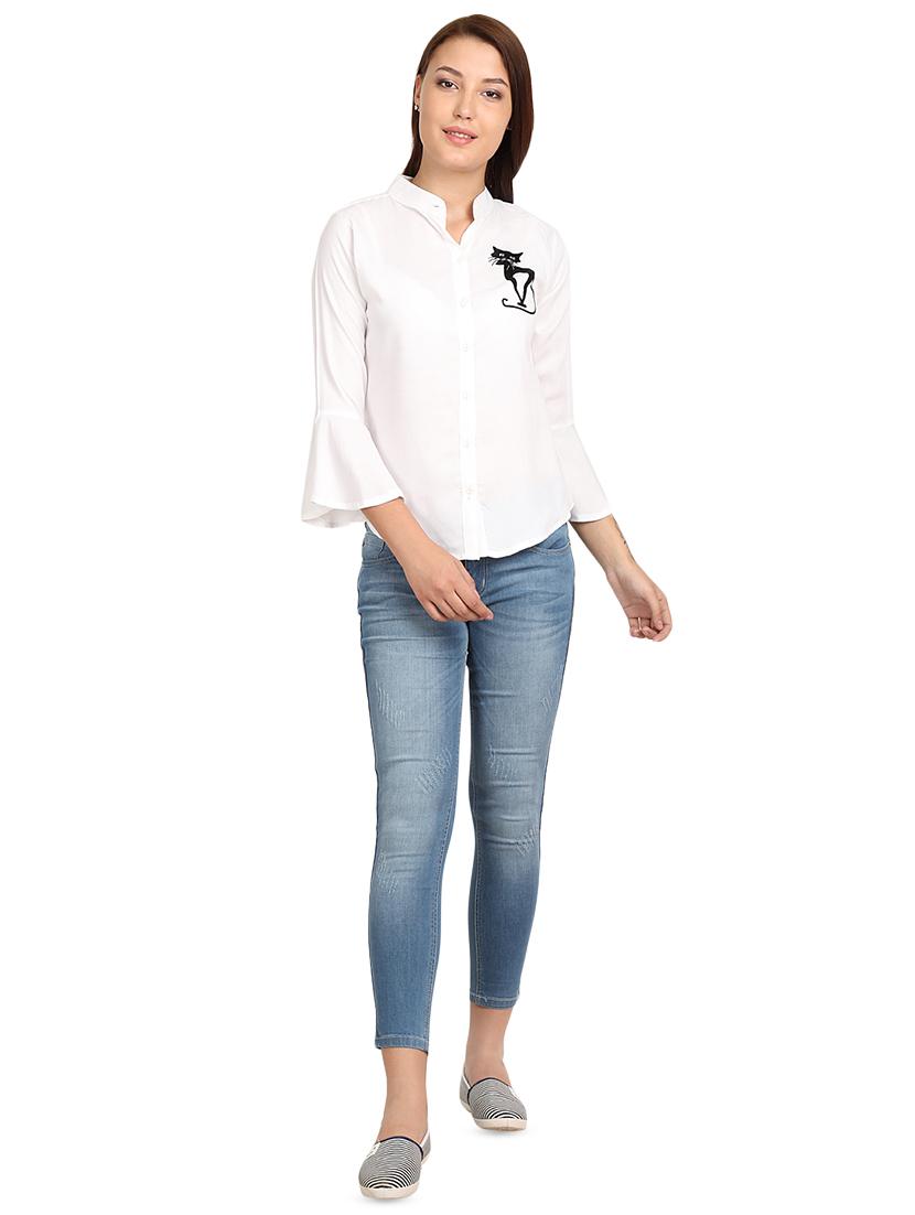 bell sleeved quirky top - 16446952 - Zoom Image - 4