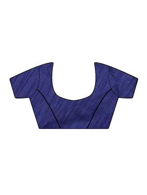 embroidered ruffle fusion saree with blouse - 16449224 - Standard Image - 4