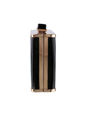 black metal regular clutch - 16450143 - Standard Image - 4