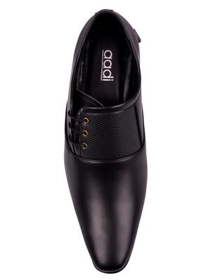 aadi black leatherette slip ons - 16450465 - Standard Image - 4