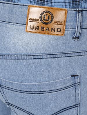 light blue washed denim jeans - 16457163 - Standard Image - 4
