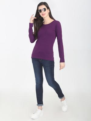 round neck long sleeved tee - 16457724 - Standard Image - 4