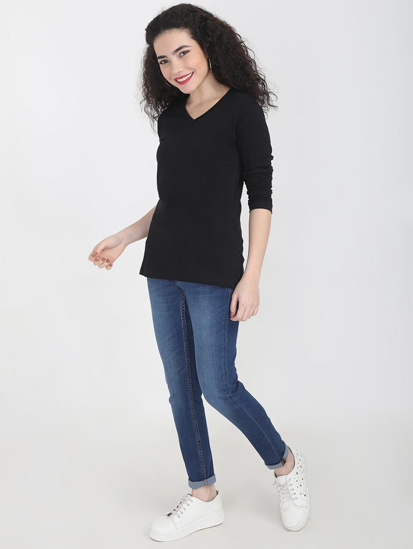 long sleeved solid tee - 16457881 - Zoom Image - 4