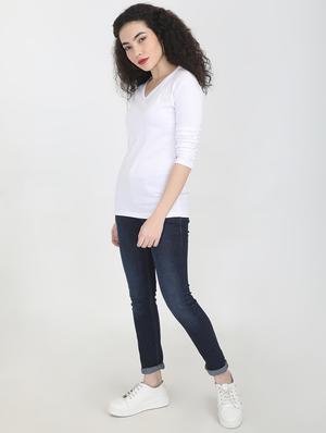 long sleeved solid tee - 16457889 - Standard Image - 4