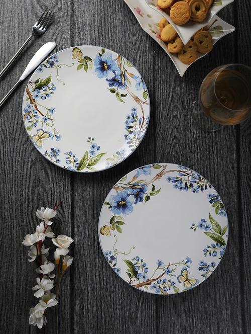 blue dinner plate set of 2 pcs - 16463418 - Standard Image - 1