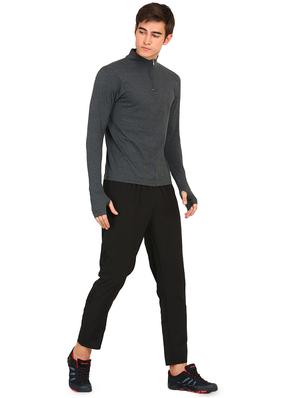 grey solid t-shirt - 16465424 - Standard Image - 4