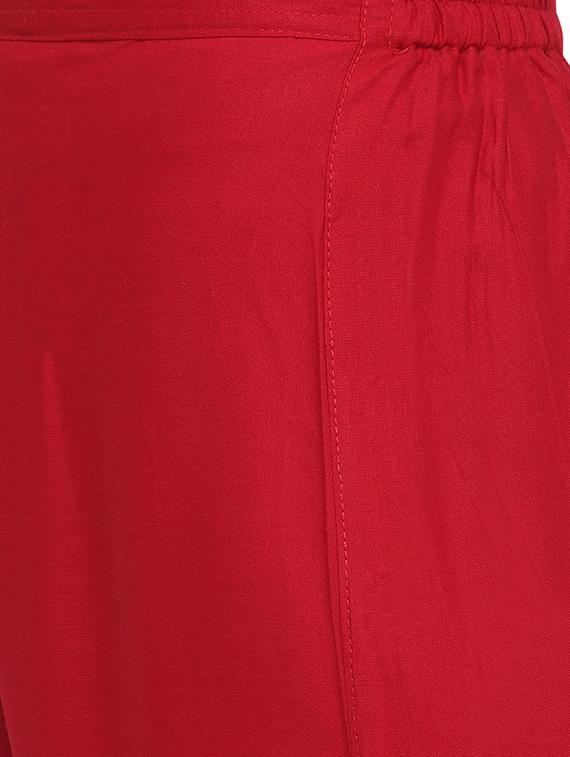 gota work straight palazzo - 16466703 - Zoom Image - 4