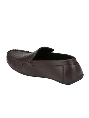 DERBY KICKS brown leatherette lace up loafers - 16467359 - Standard Image - 4