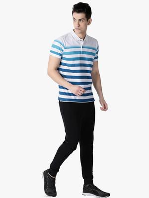 white striped polo t-shirt - 16467580 - Standard Image - 4