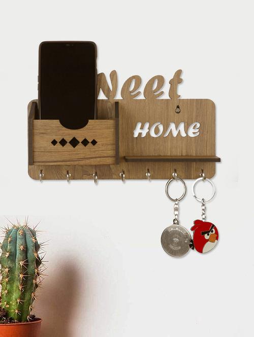 maison-home-wooden key holder (7 hooks) - 16467916 - Standard Image - 1