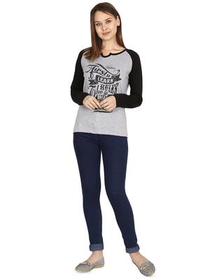 raglan sleeved graphic tee - 16471262 - Standard Image - 4