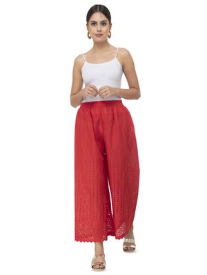 scallop hem schiffli palazzo - 16471351 - Standard Image - 4