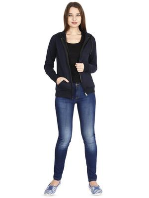 zip up solid pullover - 16471392 - Standard Image - 4
