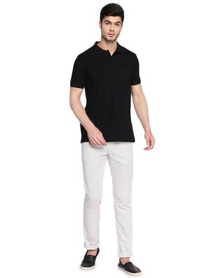 white textured chinos - 16472393 - Standard Image - 4