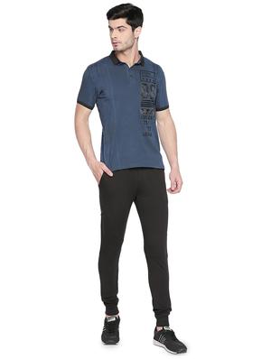 black solid joggers - 16472417 - Standard Image - 4