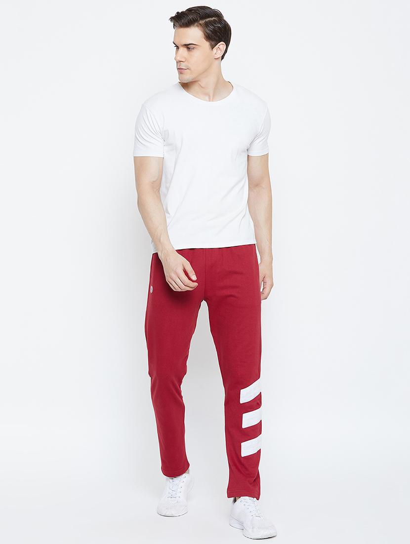 red striped full length track pant - 16472549 - Zoom Image - 4