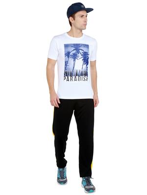 white chest print t-shirt - 16472682 - Standard Image - 4
