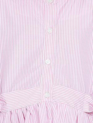 tie knot side striped dress - 16472904 - Standard Image - 4