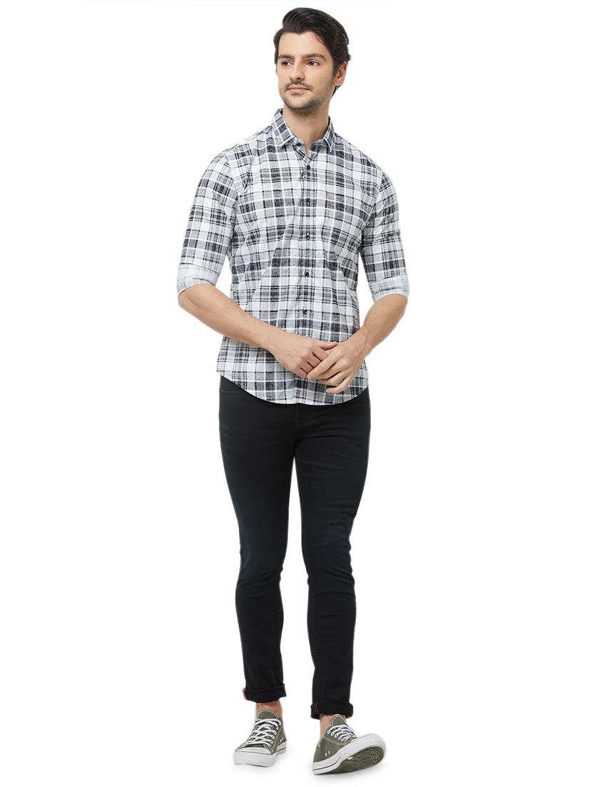 `black plain denim jeans - 16473153 - Zoom Image - 4