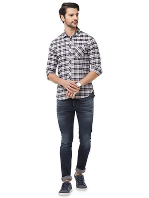 blue light washed denim jeans - 16473158 - Standard Image - 4