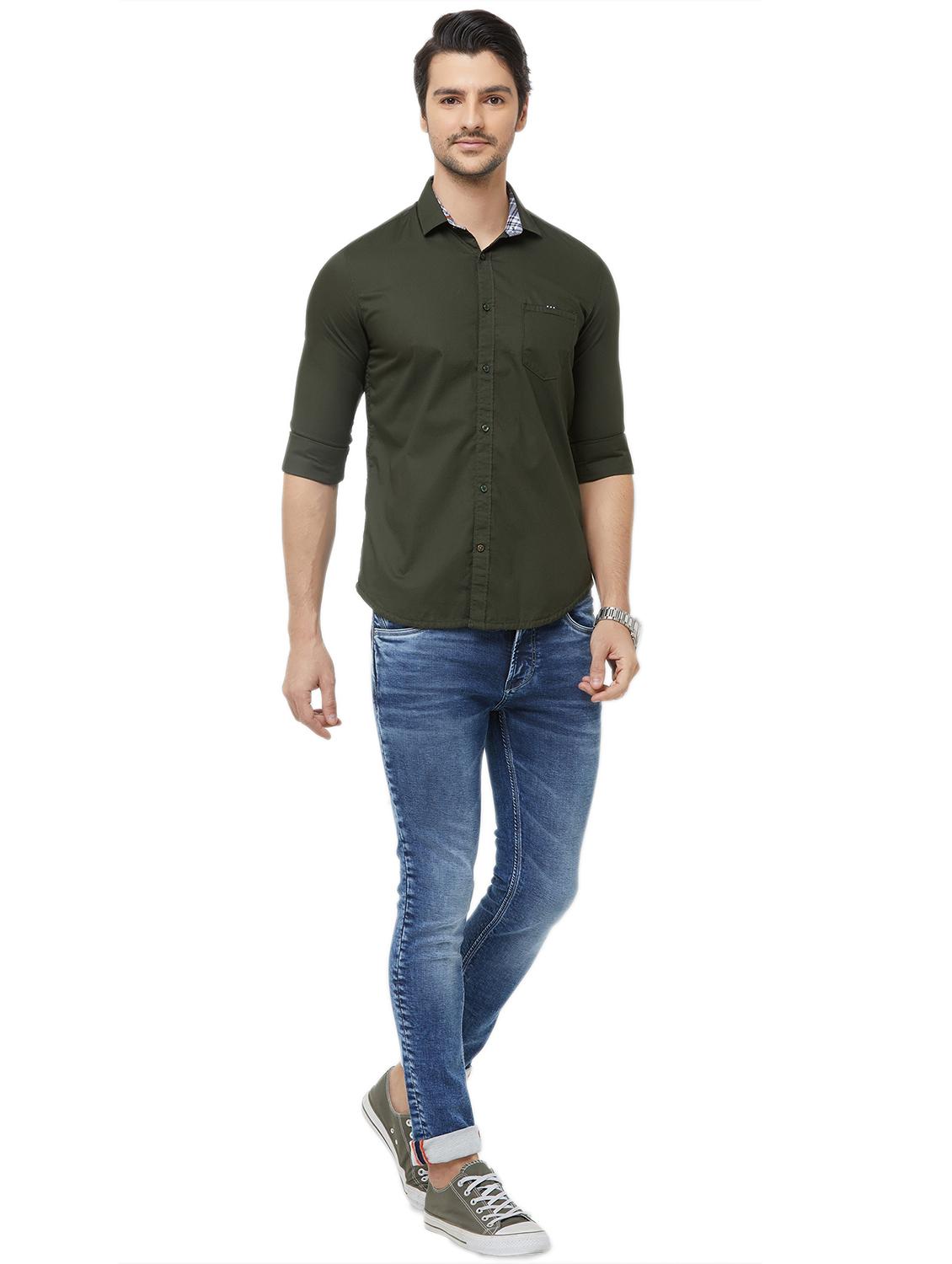 blue light washed denim jeans - 16473193 - Zoom Image - 4