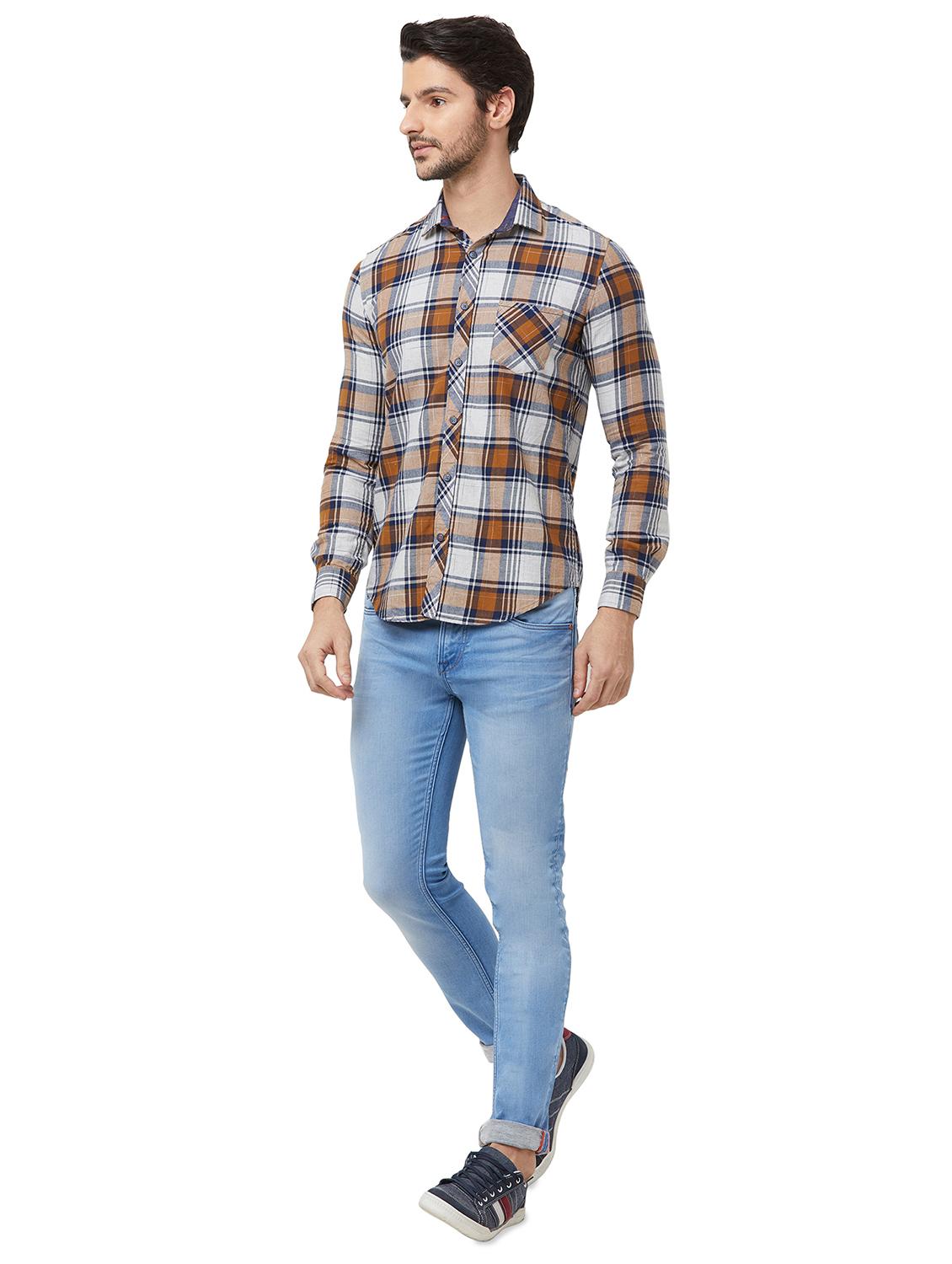 blue light washed denim jeans - 16473204 - Zoom Image - 4