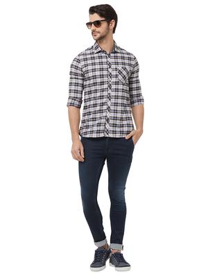 dark blue light washed denim jeans - 16473208 - Standard Image - 4
