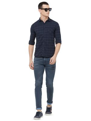 blue light washed denim jeans - 16473236 - Standard Image - 4