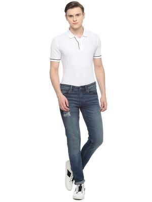 blue light washed jeans - 16473893 - Standard Image - 4
