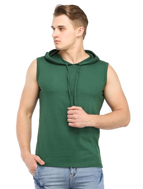 green solid t-shirt - 16479228 - Standard Image - 1