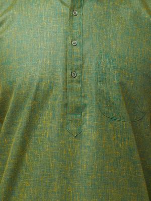green kurta pyjama set - 16480009 - Standard Image - 4