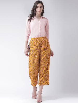 pocket patch floral trouser - 16483215 - Standard Image - 4
