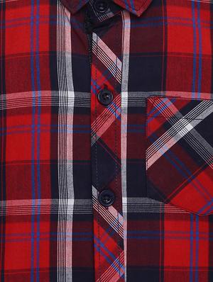 pocket patch checkered shirt - 16483326 - Standard Image - 4