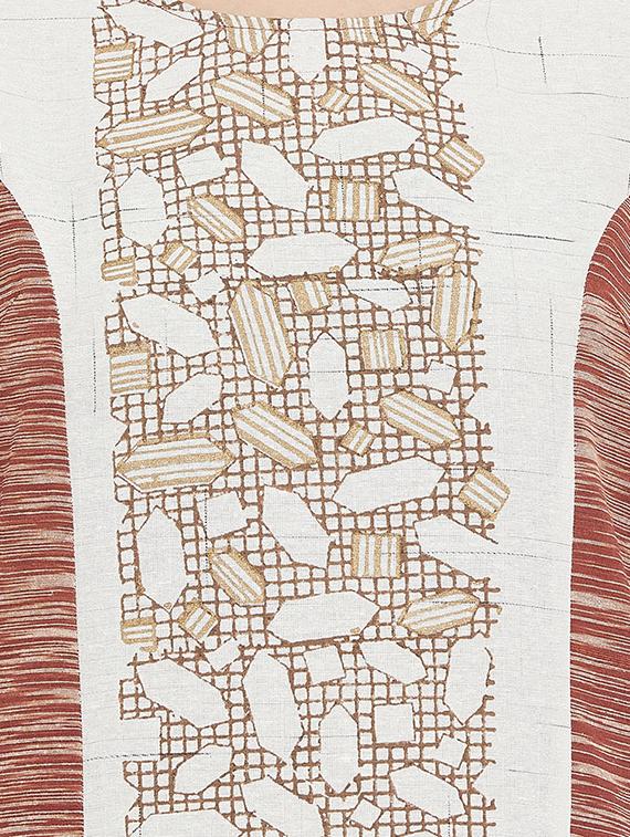 block printed straight kurta - 16483901 - Zoom Image - 4