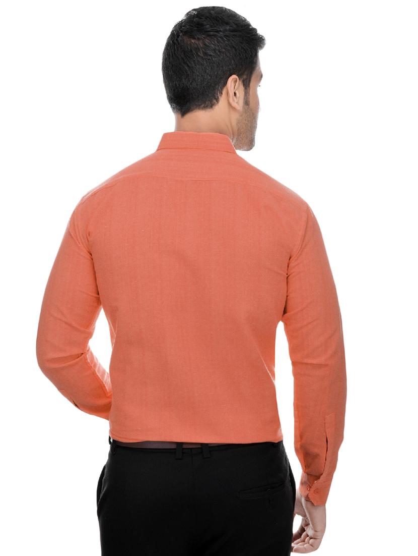 yellow and orange khadi combo shirts - 16486763 - Zoom Image - 7