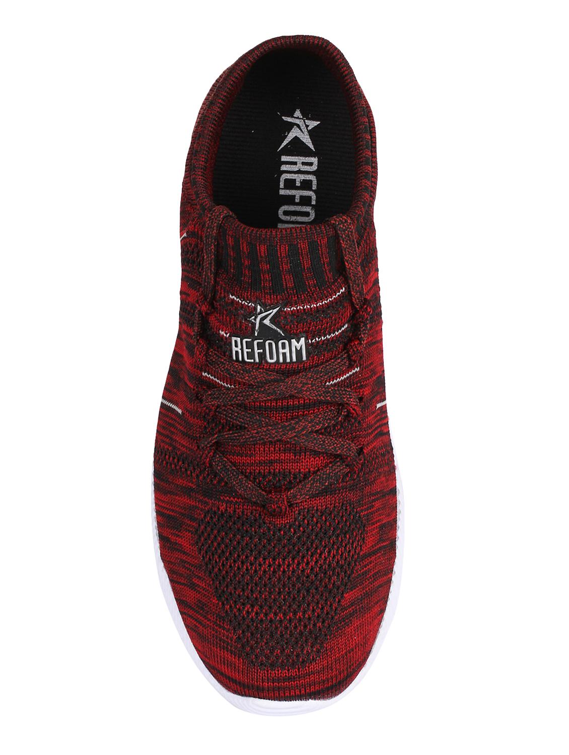 refoam red fabric sport shoes - 16487487 - Zoom Image - 4