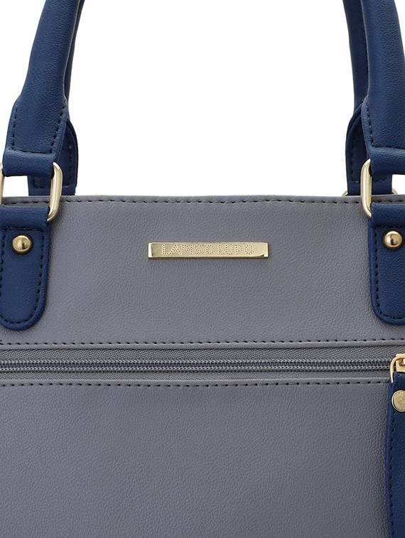 grey leatherette (pu) regular handbag - 16491797 - Zoom Image - 4