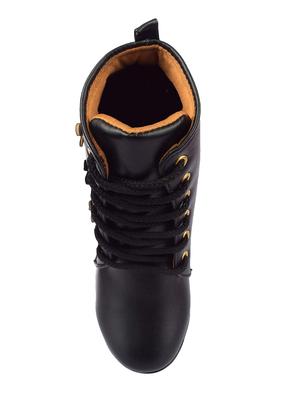 black ankle length boots - 16492870 - Standard Image - 4