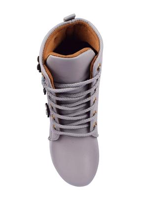 grey ankle length boots - 16492873 - Standard Image - 4