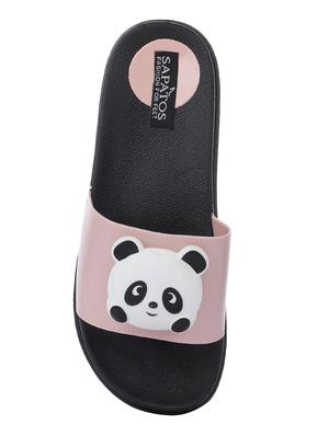 pink slides flip flops - 16492894 - Standard Image - 4
