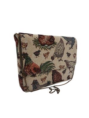 beige cotton laptop bag - 16493186 - Standard Image - 4