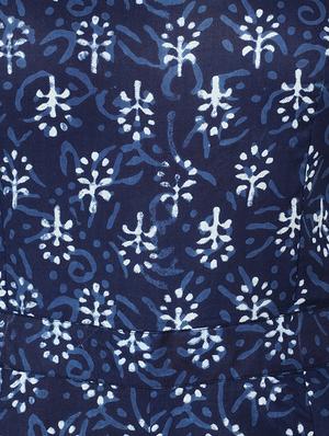 block print full leg jumpsuit - 16495296 - Standard Image - 4