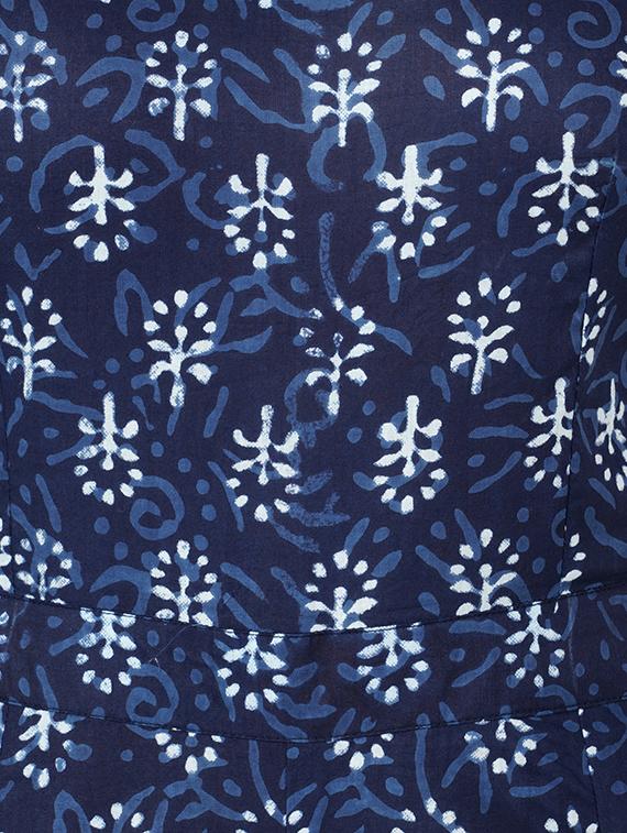 block print full leg jumpsuit - 16495296 - Zoom Image - 4